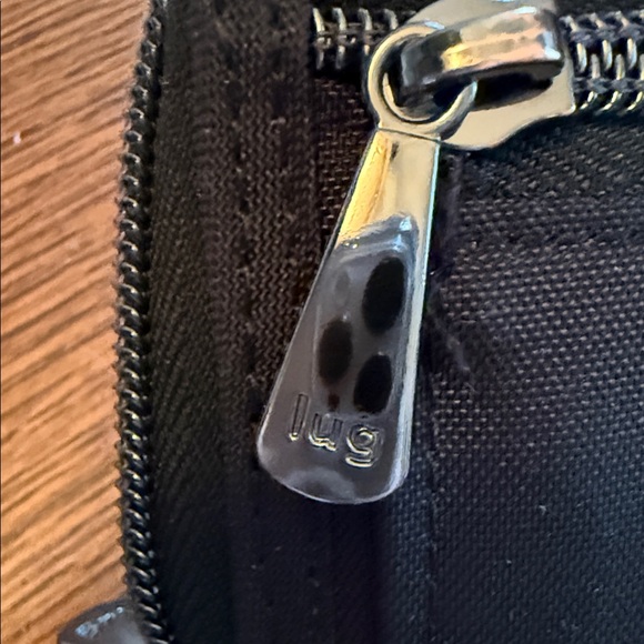 Lug Black Wristlet with Love Script - Picture 9 of 11